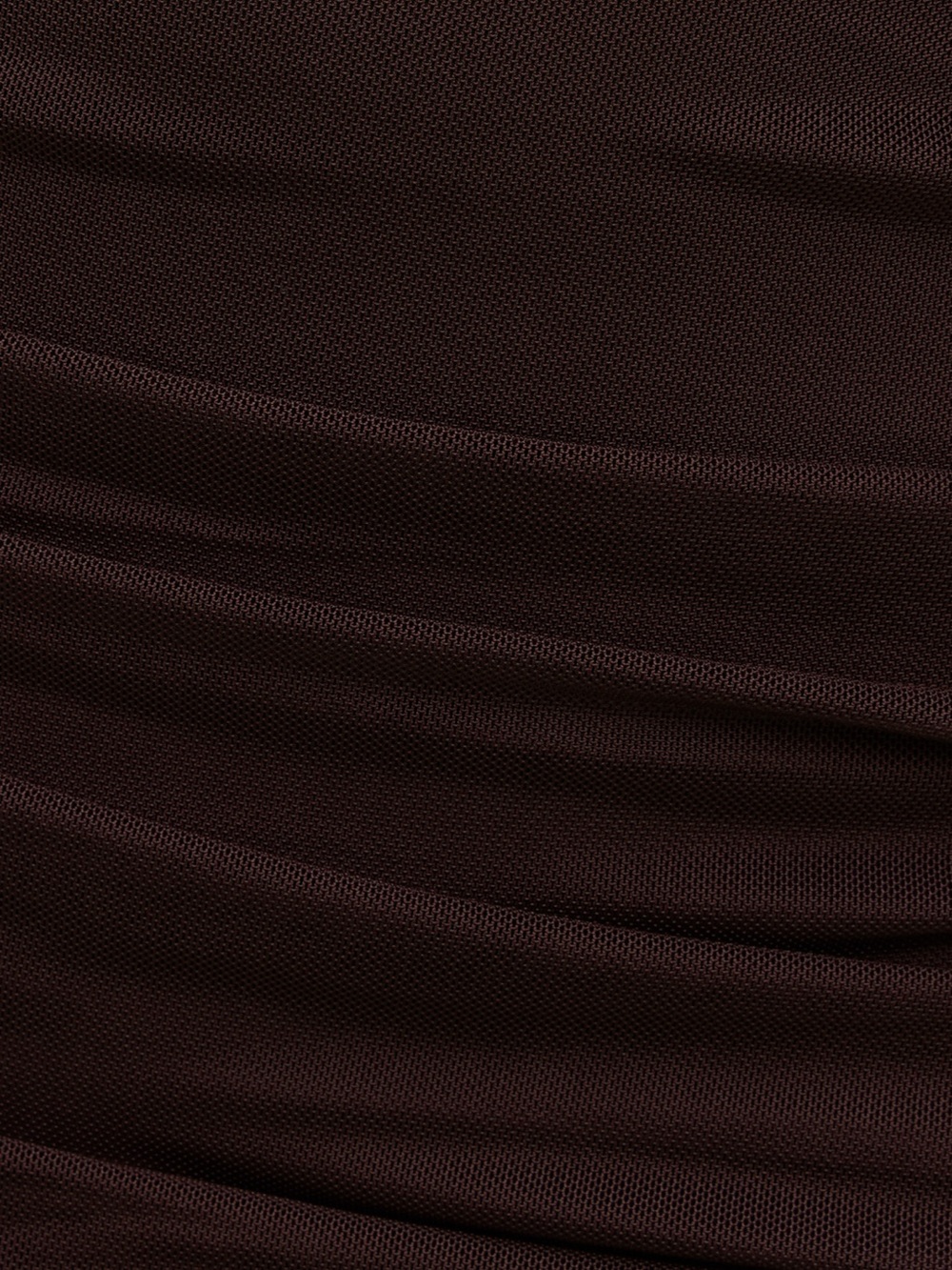 NWT Dynamite Ruched Spaghetti-Strap Midi Dress in Dark Brown - Picture 3 of 7